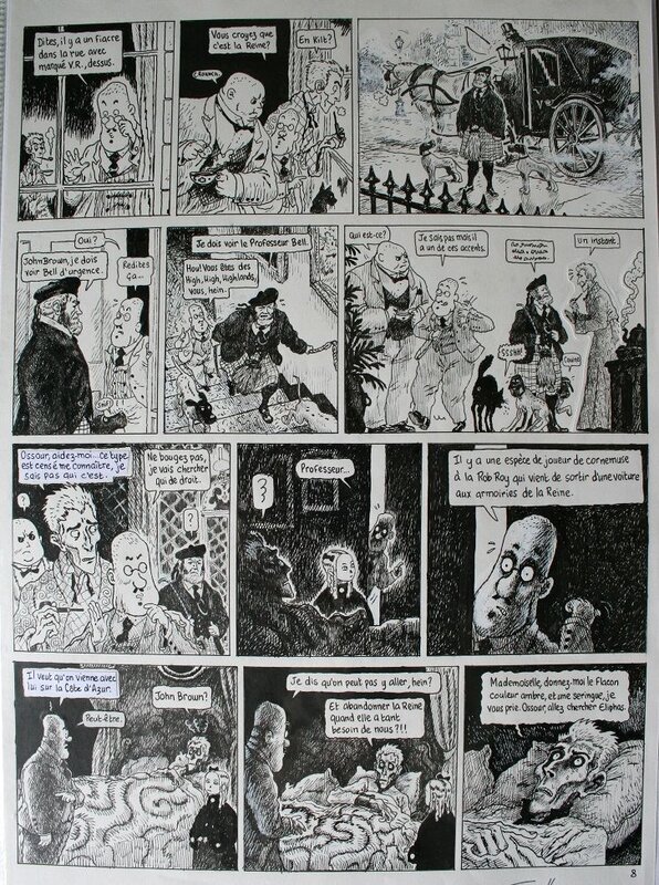 Professeur Bell by Hervé Tanquerelle - Comic Strip