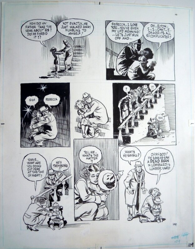 Will Eisner, A life force - page 109 - Planche originale