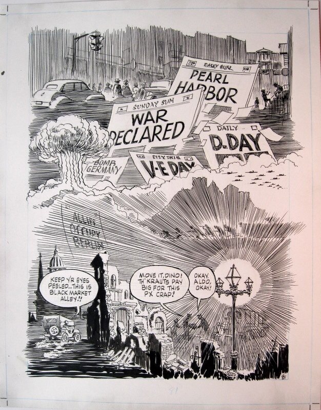 Will Eisner, Dropsie avenue - page 81 - Planche originale