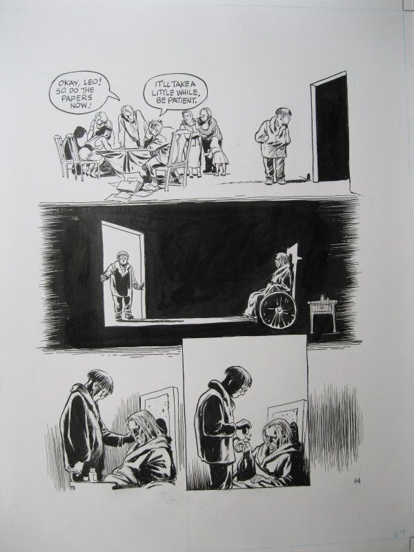 Will Eisner, Family Matters page 64 - Planche originale