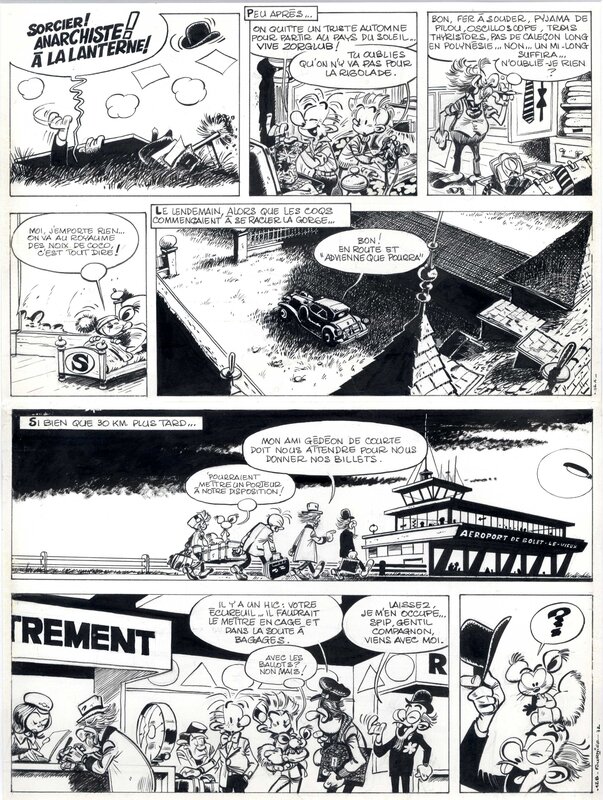 Jean-Claude Fournier, Robbedoes en Kwabbernoot - Spirou et Fantasio - Comic Strip