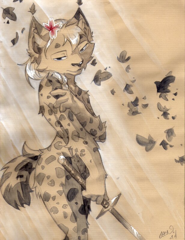 Shinobi iri par Leen - Illustration originale