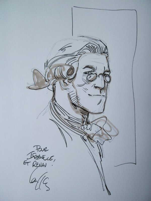 Dr livesey by Mathieu Lauffray - Sketch