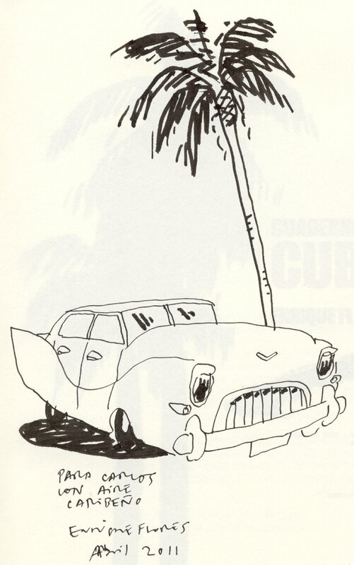 Cuba by Enrique Flores - Sketch