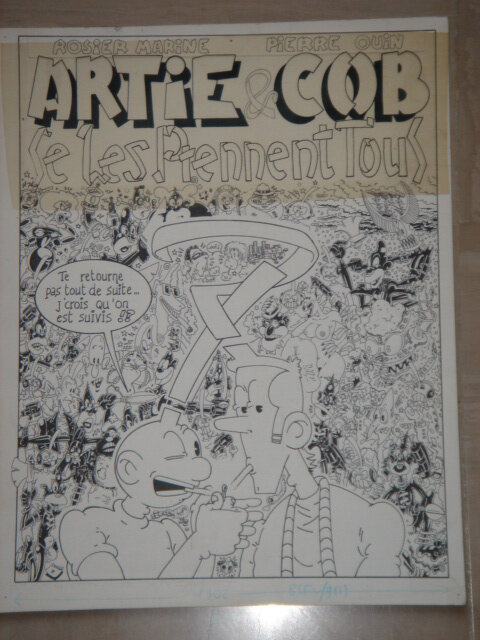 Artie et COB par Pierre Ouin, Marine Rosier - Couverture originale
