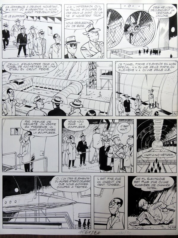 Maurice Tillieux, Gil Jourdan  Chaud et Froid - Comic Strip