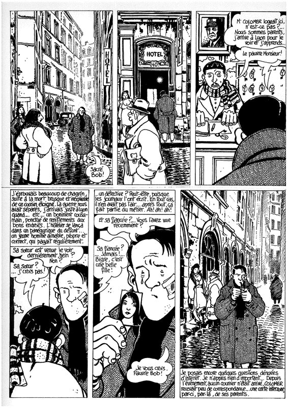 Jacques Tardi, 120 rue de la Gare - Planche 35 - Comic Strip