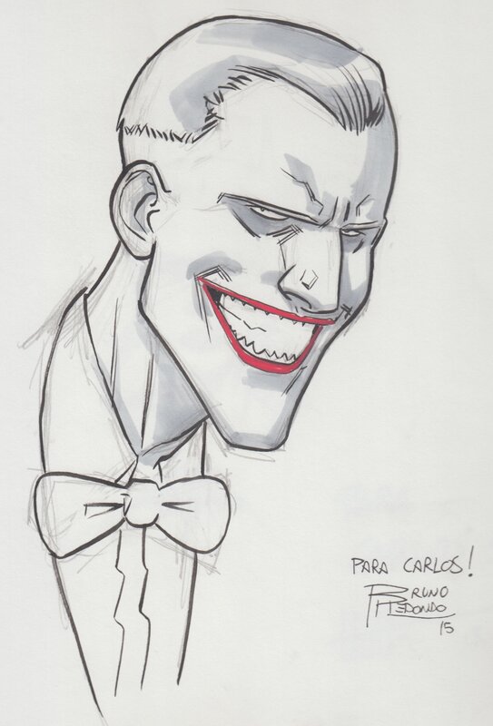 Joker by Bruno Redondo Fernandez - Original art