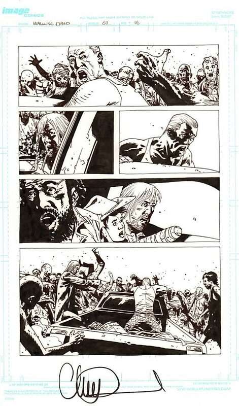 Charlie Adlard, Robert Kirkman, The Walking Dead #59 - P16 - Planche originale