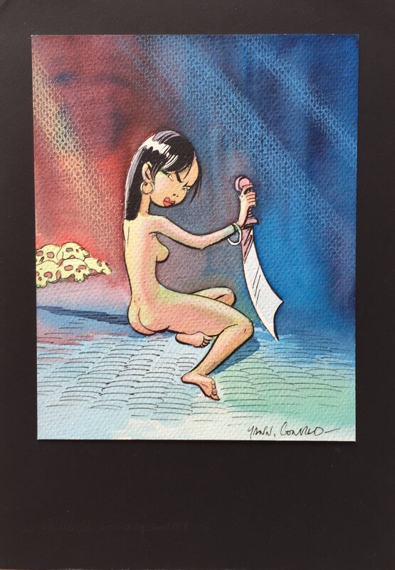 Didier Conrad, Ching Soao - Les Innommables - Original Illustration