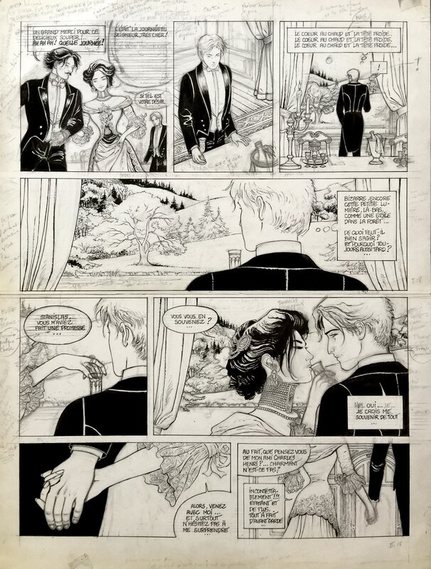 Laurent Vicomte, Sasmira - La Fausse Note (Tome 2, p 18) - Comic Strip