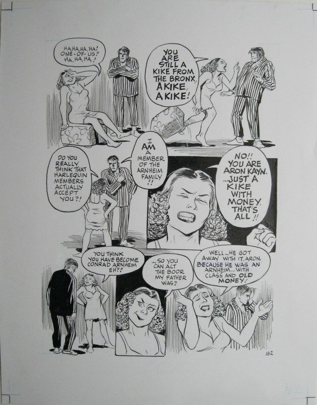 Will Eisner, The name of the game page 162 - Planche originale