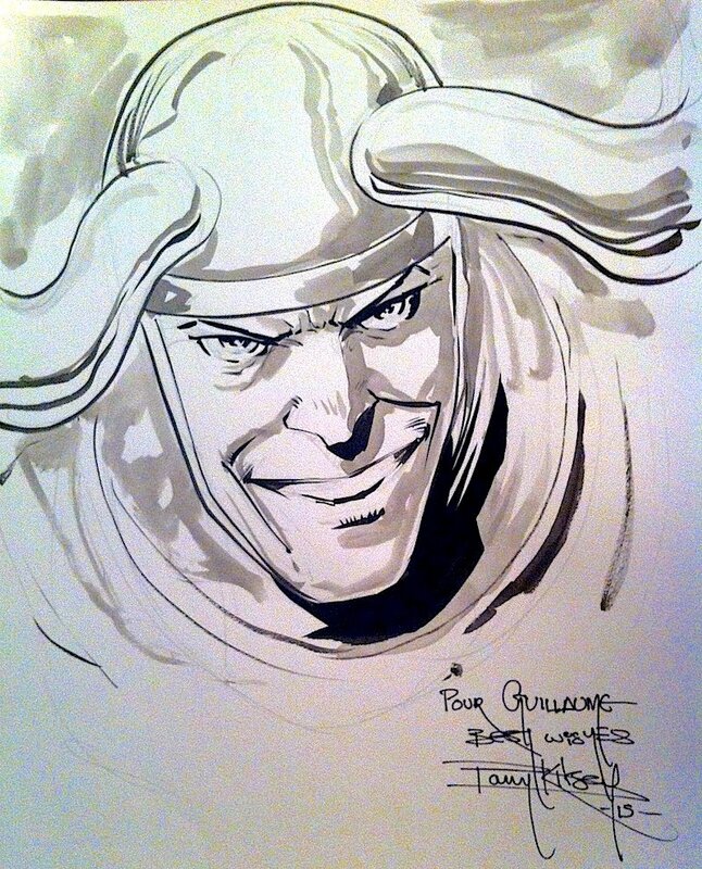Loki par Barry Kitson - Sketch