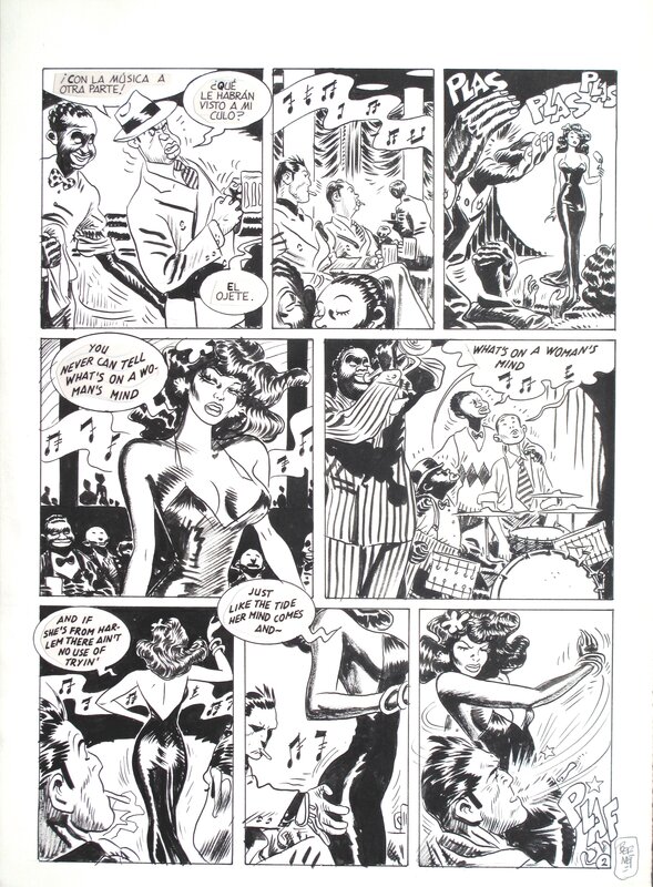 Jordi Bernet, Enrique Abuli, Torpedo 10 ( Dieu reconnaîtra les tiens ) - Comic Strip