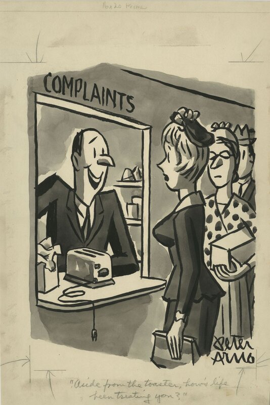 Complaints by Peter Arno - Original Illustration
