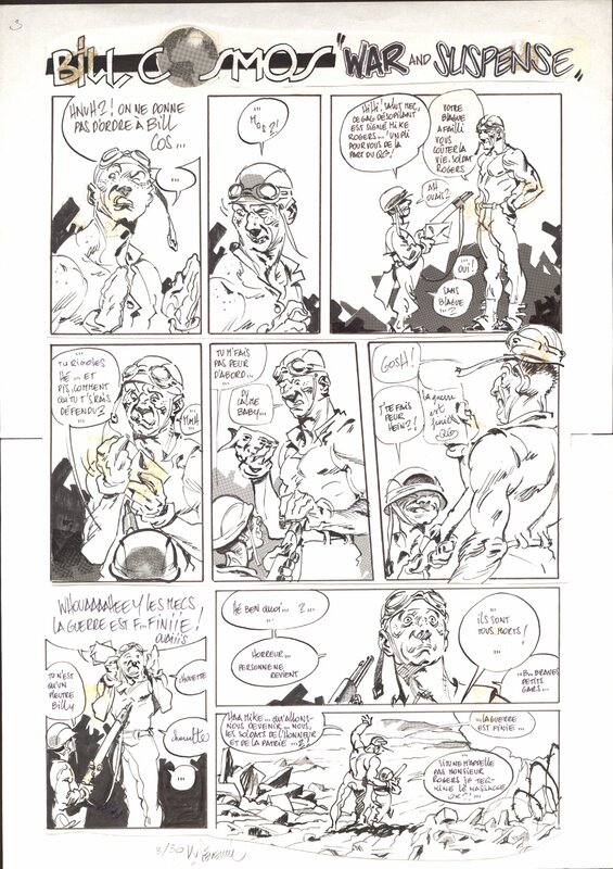 Al Severin, Al Séverin - Bill Cosmos p.05 - Comic Strip