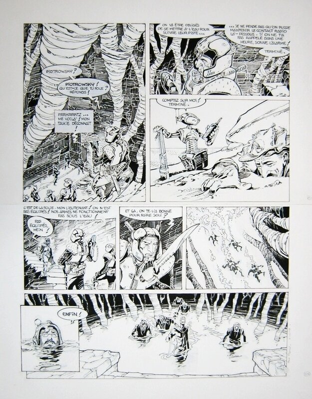 Olivier Vatine, Thierry Cailleteau, Aquablue 4 - Corail noir - Comic Strip