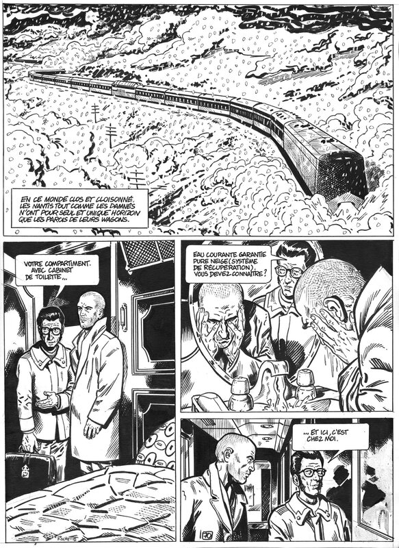 Le Transperceneige by Jean-Marc Rochette - Comic Strip