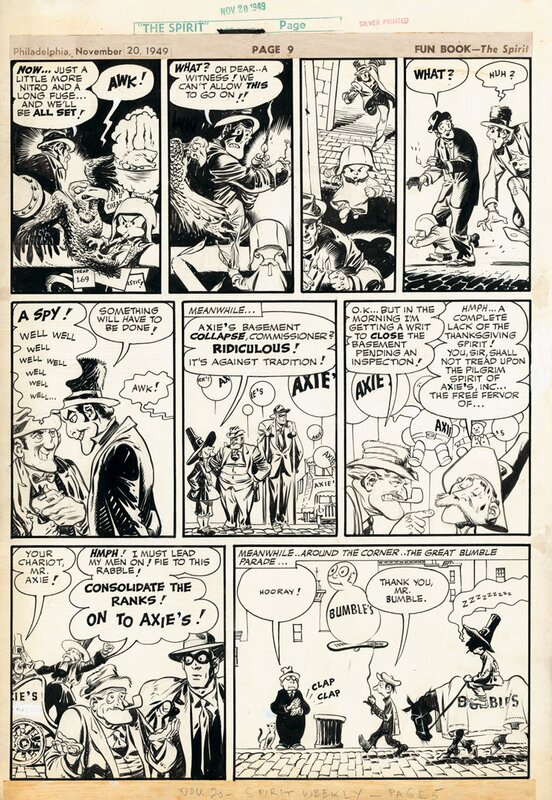 The Spirit 1949 by Will Eisner - Comic Strip