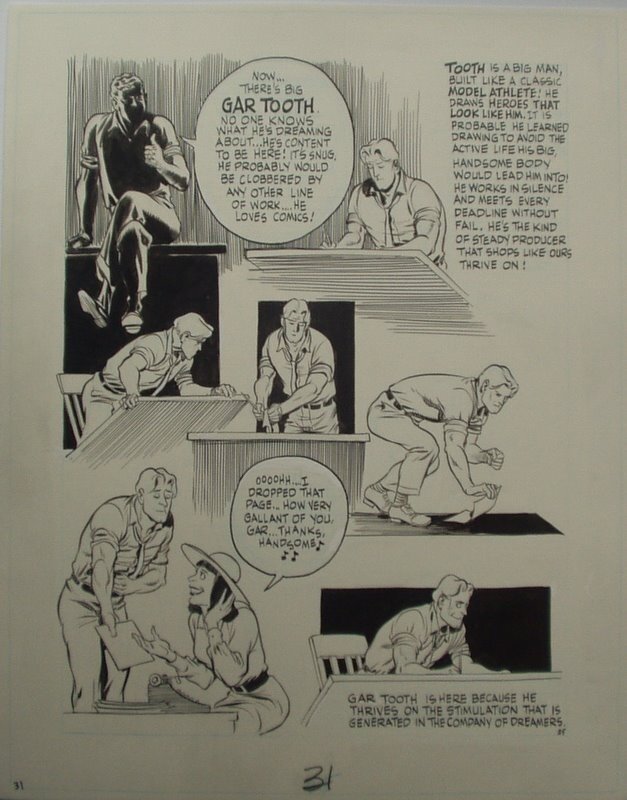 Will Eisner - The dreamer - page 25 - George Tuska - Planche originale