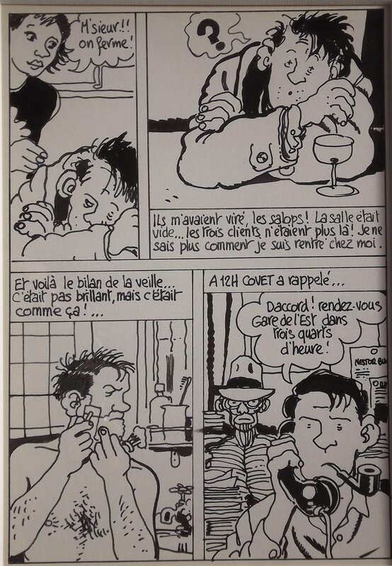 Jacques Tardi, Une gueule de bois en plomb - Comic Strip