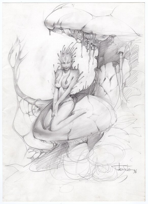 Fairy par Saverio Tenuta - Illustration originale