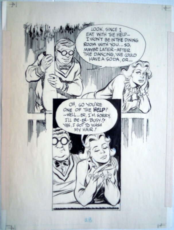 Will Eisner, A contract with god - cookalein page 23 - Planche originale
