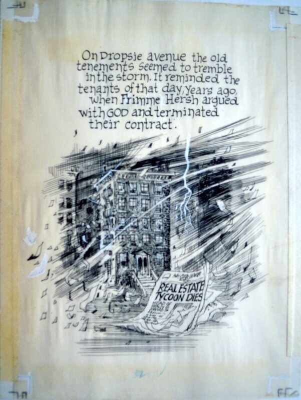 Will Eisner, A contract with god - page 52 - Planche originale