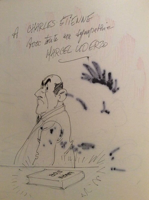 Livre d'or by Marcel Uderzo - Sketch