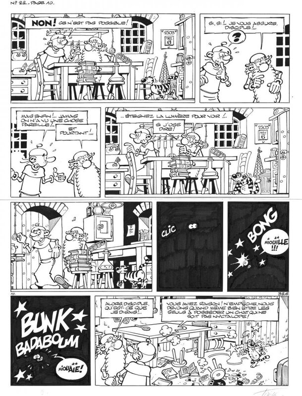 For sale - Léonard T22 - P10 by Turk, Bob De Groot - Comic Strip
