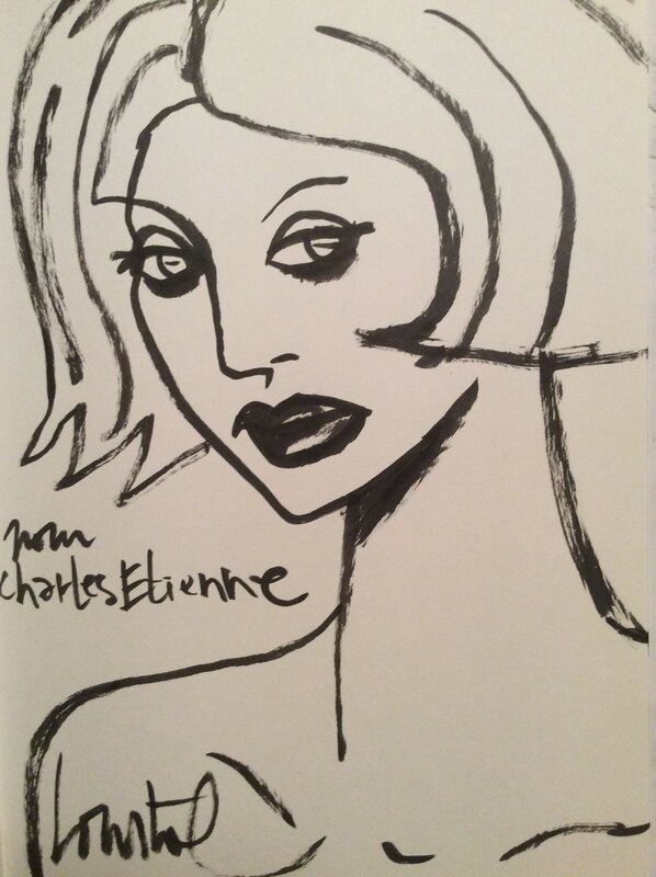 Femme by Loustal - Sketch