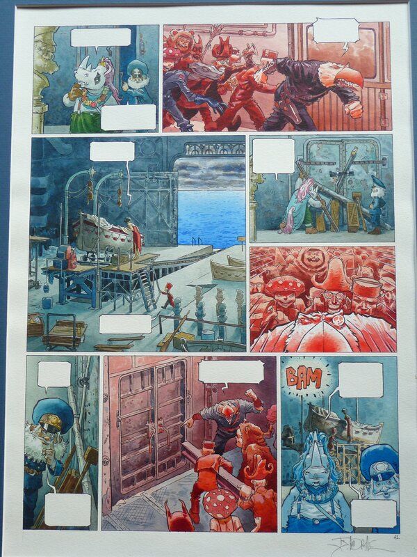 Jean-Baptiste Andréae, Terre mécanique : T1 océanica (page 41) - Comic Strip