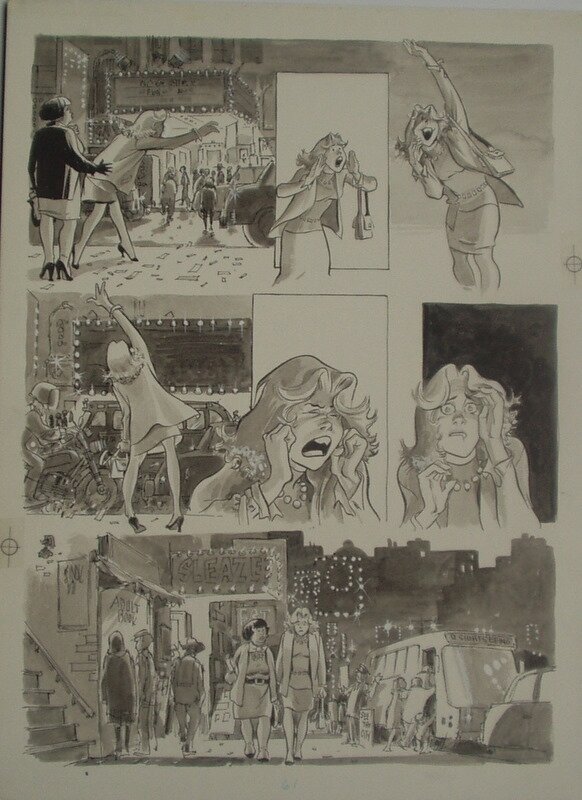 Ny the big city par Will Eisner - Planche originale