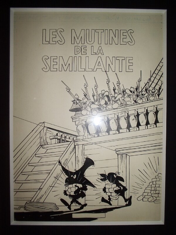 Marcel Remacle, Le Vieux Nick et Barbe Noire n° 5, « Les Mutinés de la Sémillante », 1962. - Couverture originale