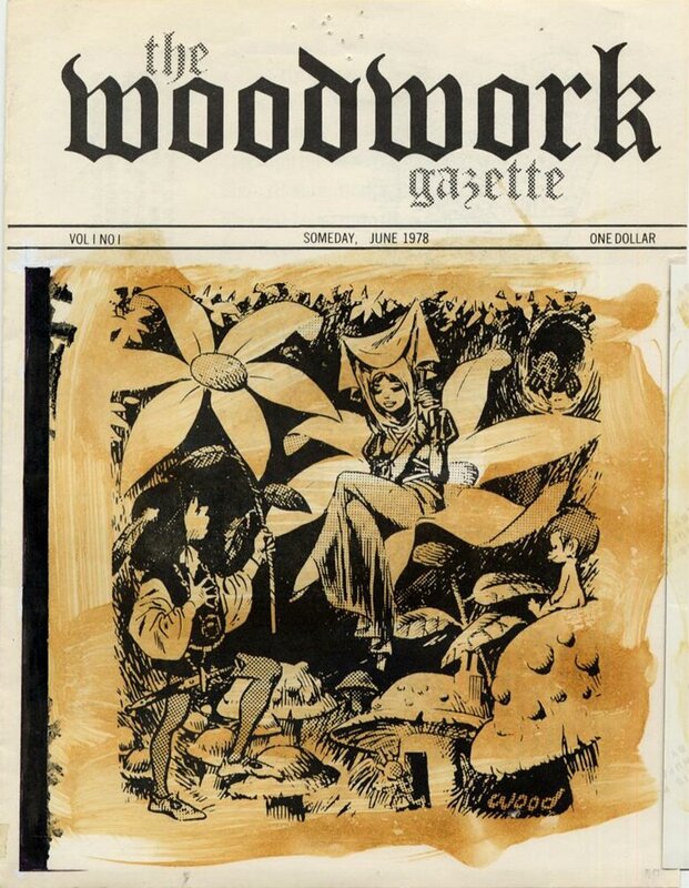 Woodwork Gazette cover 1 - Couverture originale