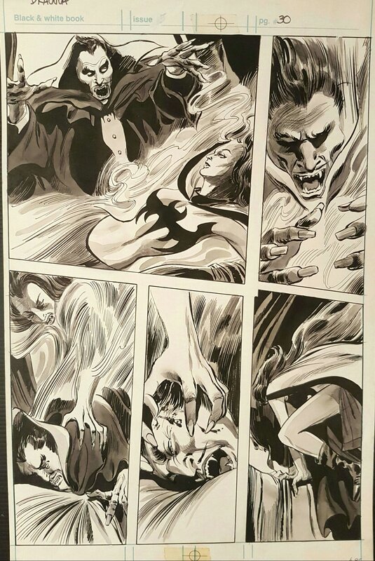 Gene Colan, Tom Palmer, Dracula vs Lilith by Colan - Comic Strip