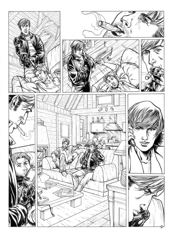 Eric Lambert, Flor de luna T3 page2 - Comic Strip