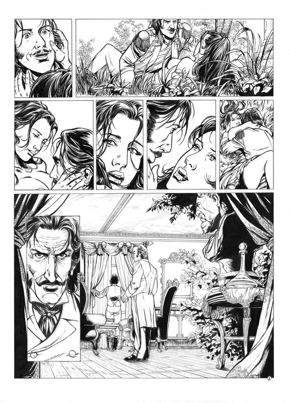 Eric Lambert, Flor de luna T3 page9 - Comic Strip
