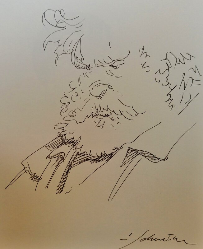 François Schuiten - Giovanni Battista - Sketch