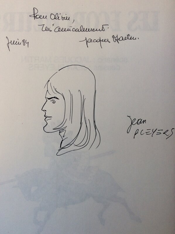Jhen by Jean Pleyers, Jacques Martin - Sketch