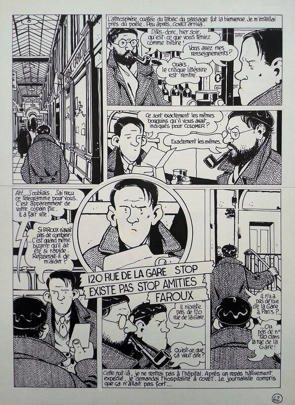 120, Rue de la gare by Jacques Tardi - Comic Strip