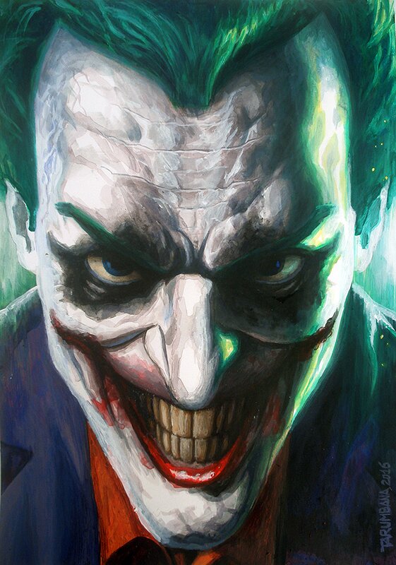 Joker by Tarumbana - Original Illustration