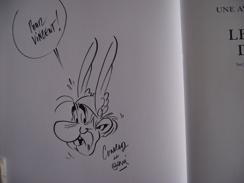 Didier Conrad, Dédicace pour Asterix - Sketch