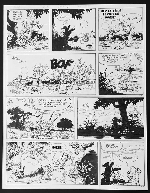 Raymond Macherot, 1968 - Sibylline contre-attaque - Comic Strip