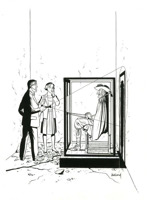 André Juillard, Blake and Mortimer cover - Couverture originale