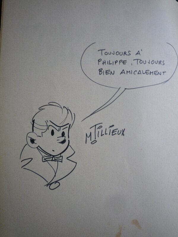 Gil JOURDAN par Maurice Tillieux - Dédicace