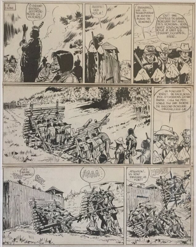 Jijé, 1967- le duel ( jerry spring) - Comic Strip