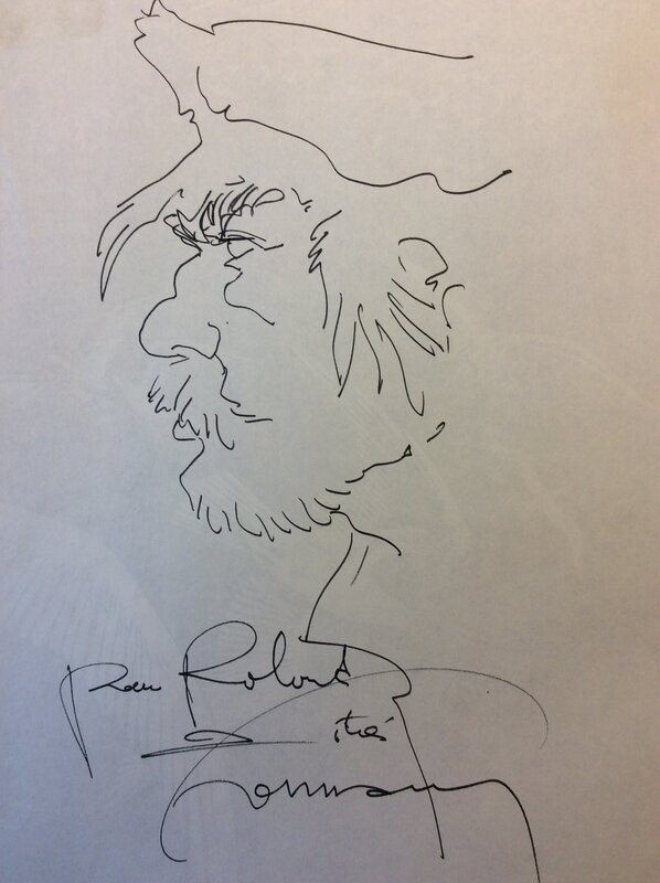 Bernard Prince by Hermann - Sketch