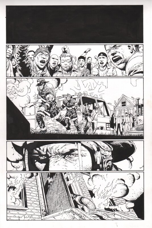 David Finch, The Call of DutyThe Brotherhood issue 3 - Planche originale
