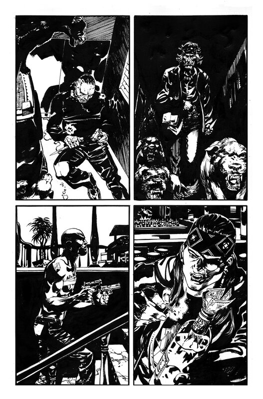 R.M. Guéra, Scalped issue 59 page 9 - Comic Strip